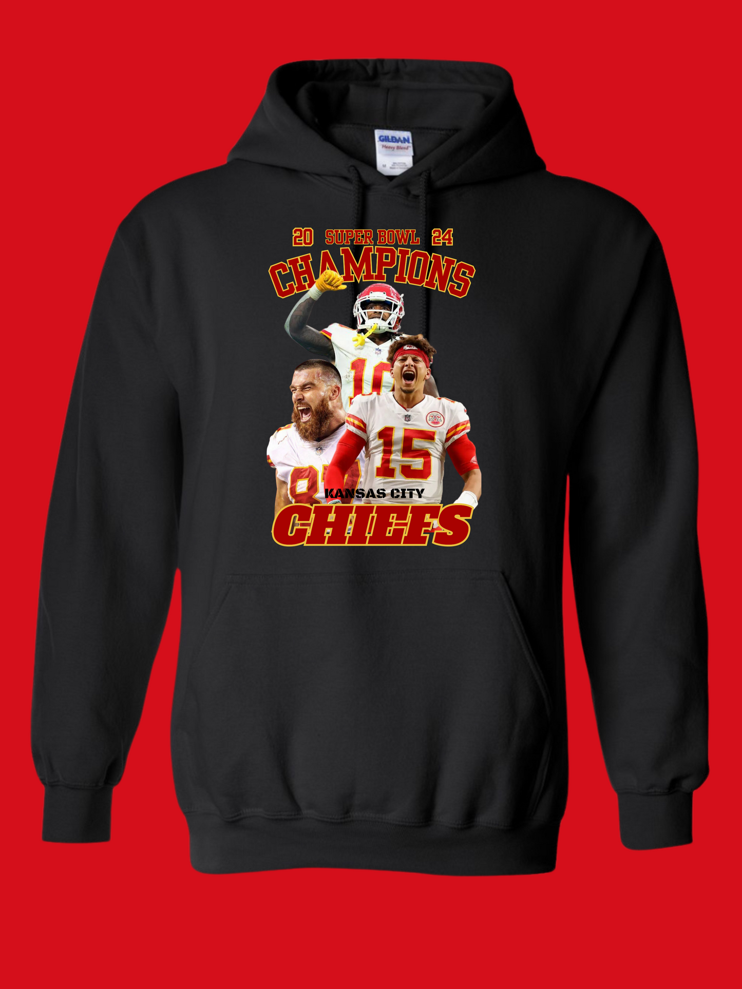 Chiefs Super Bowl Champions 2024 Hoodies