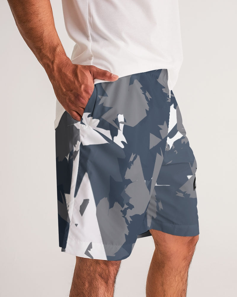 French Blue 13’s (White/French Blue/Grey) Men's Jogger Shorts