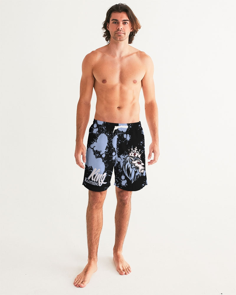 UNC 6’s (Black/Blue) Men's Swim Trunk