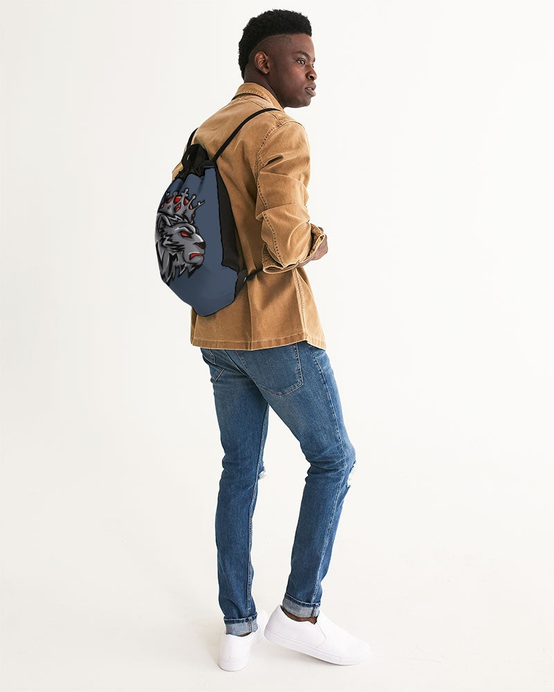 French Blue 13’s (French Blue) Canvas Drawstring Bag