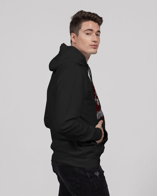 Burgundy 5’s (Multi) Unisex Premium Pullover Hoodie | Lane Seven