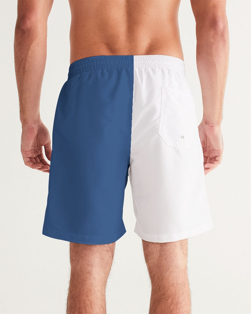 Marina 1’s (White) Men's Swim Trunk
