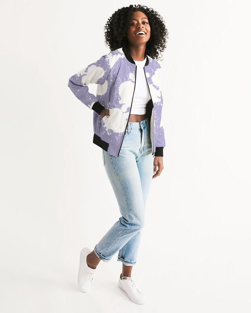 Pure Violet 11’s Low (Purple/W) Women's Bomber Jacket