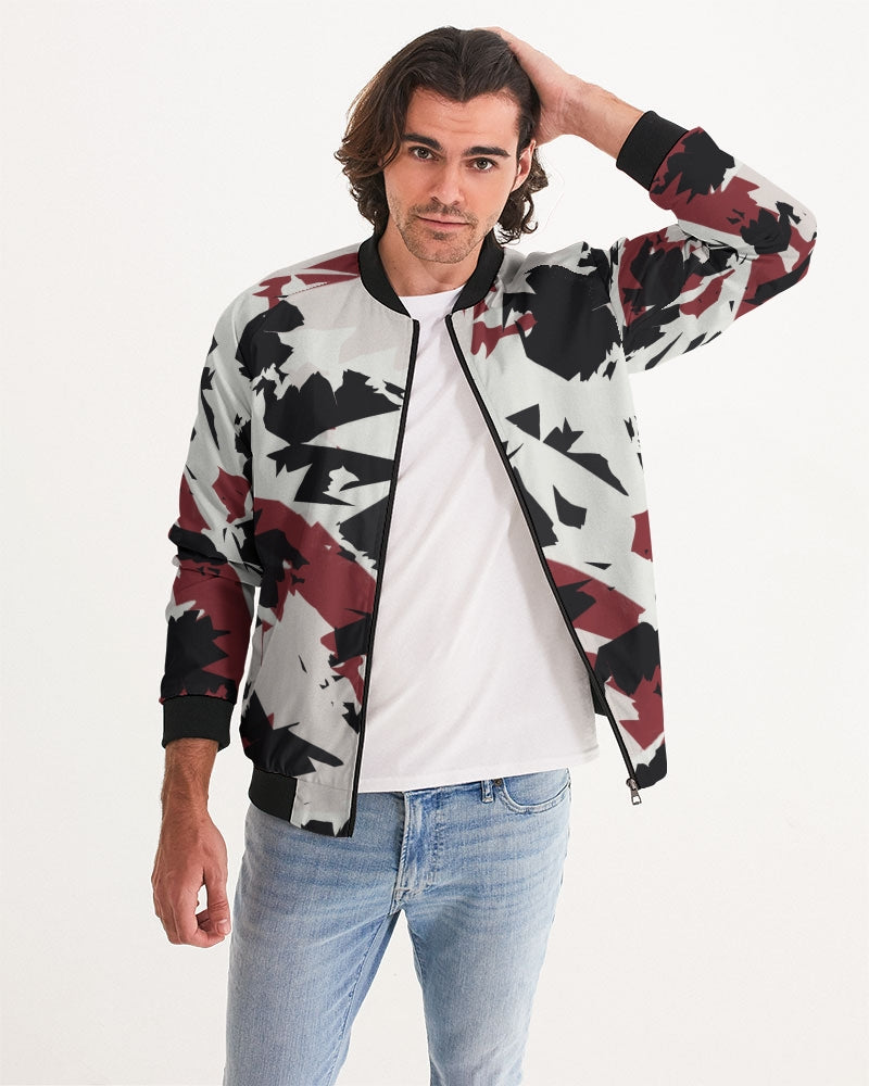 Lost and Found 1’s (Red/Multi) Men's Bomber Jacket