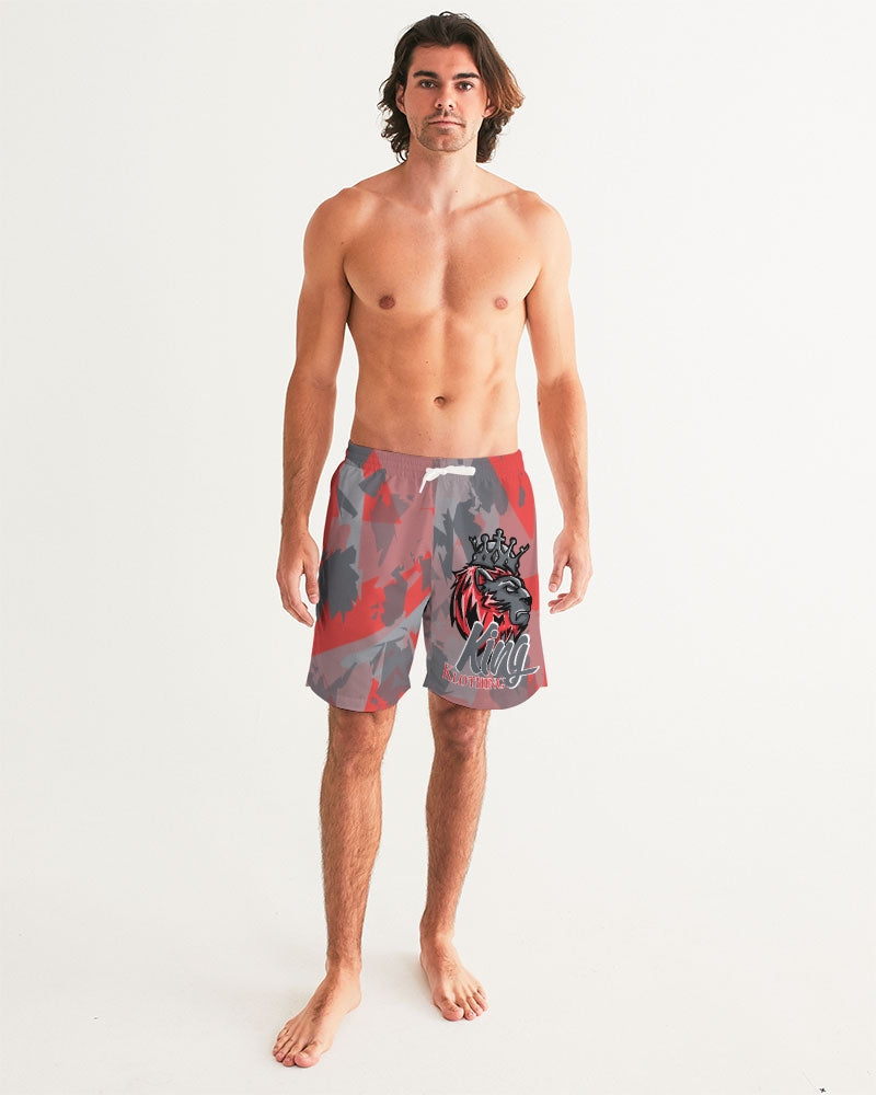 Infrared 4’s (Infrared Multi) Men's Swim Trunk