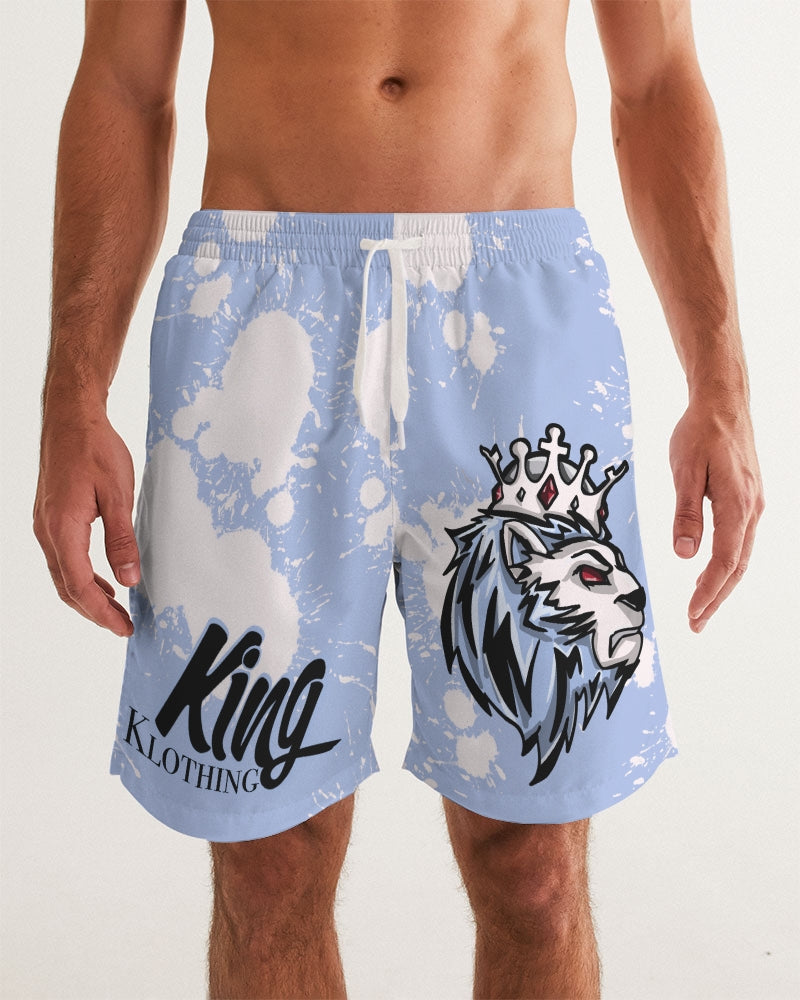 UNC 6’s (Blue/White) Men's Swim Trunk