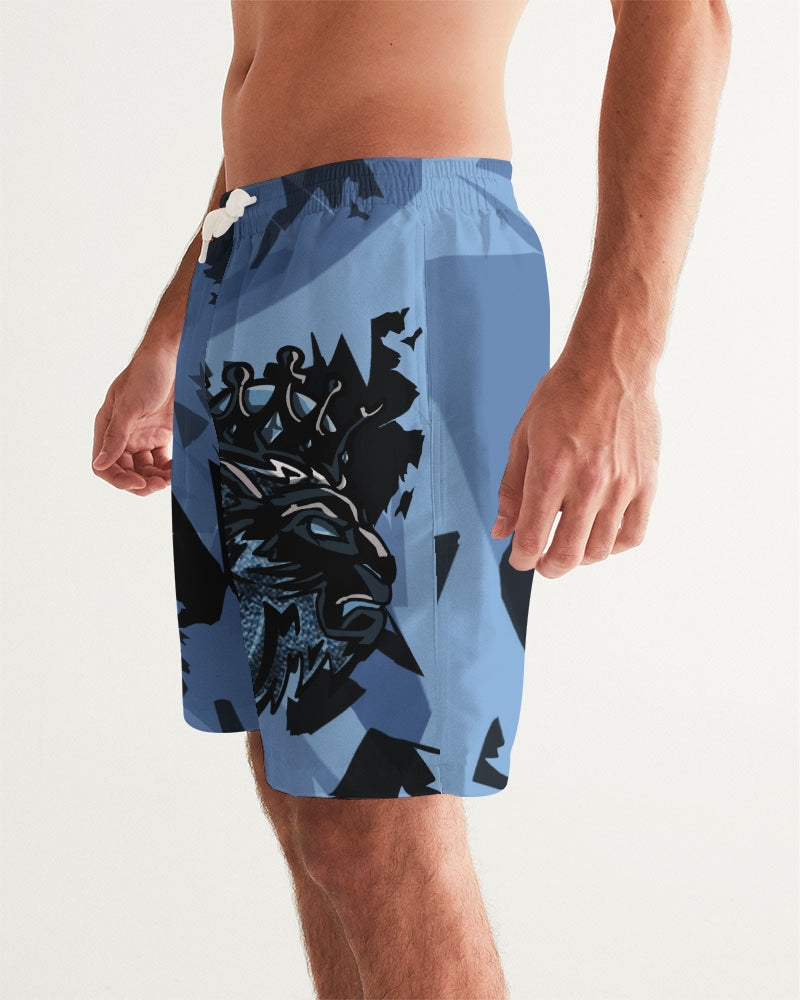 Brave Blue 13’s (Multi) Men's Swim Trunk