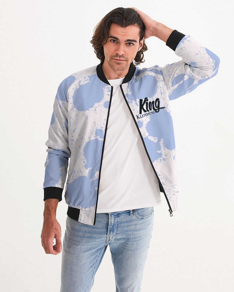 UNC 6’s (White/Blue) Men's Bomber Jacket