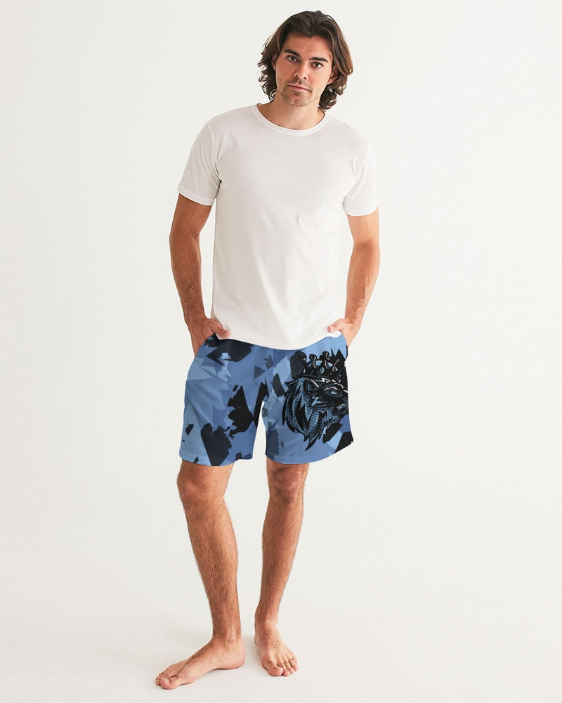 Brave Blue 13’s (Multi) Men's Swim Trunk