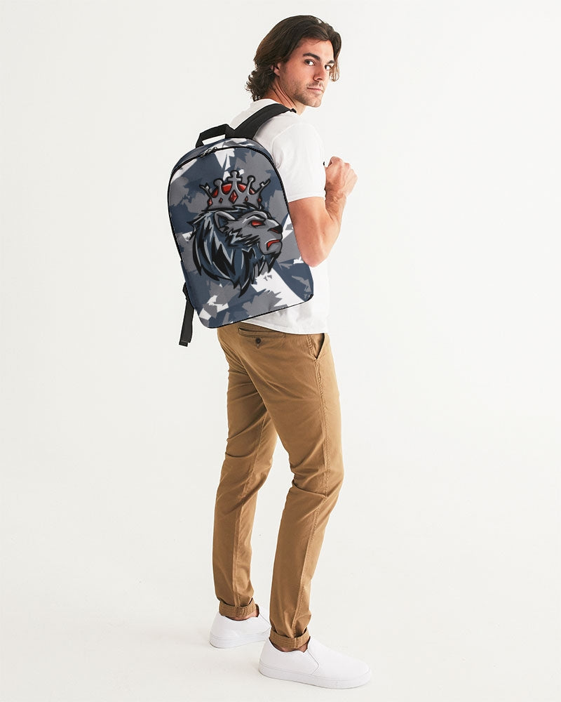 French Blue 13’s (White/French Blue/Grey) Large Backpack