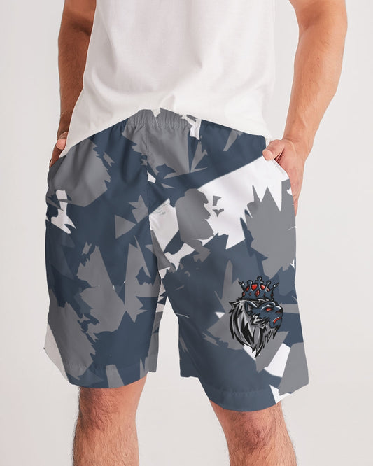 French Blue 13’s (White/French Blue/Grey) Men's Jogger Shorts