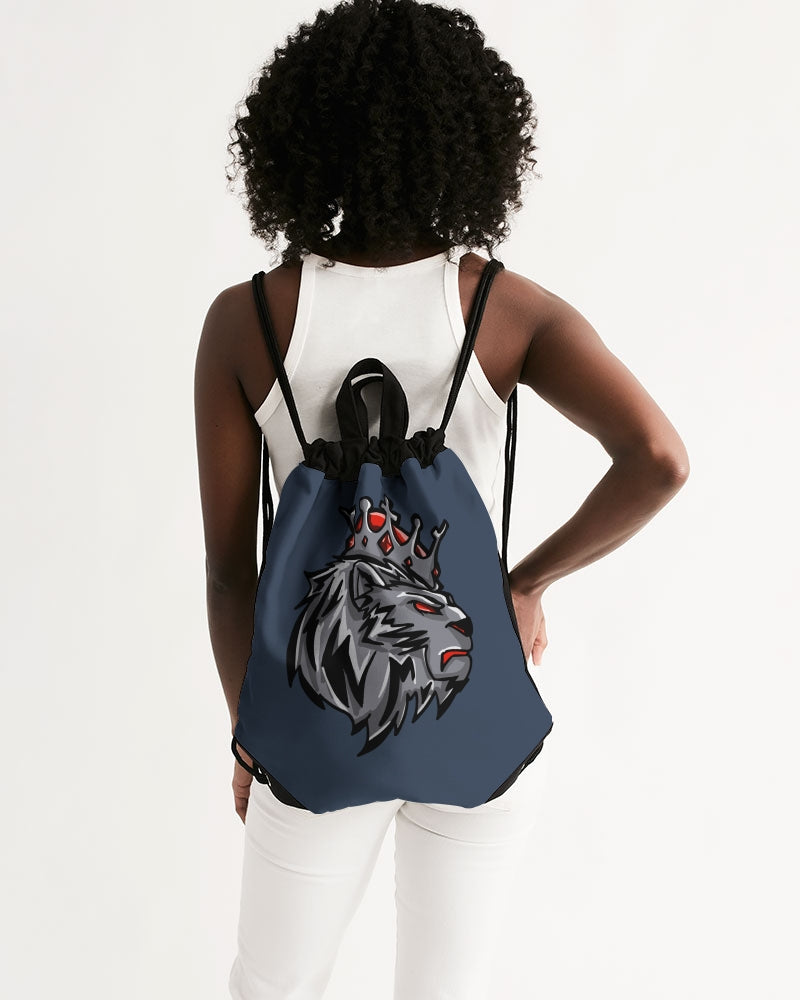 French Blue 13’s (French Blue) Canvas Drawstring Bag