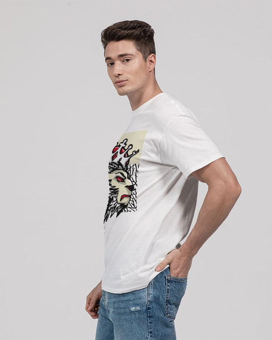 Reimagined 3’s (Square) Unisex Heavy Cotton T-Shirt | Gildan