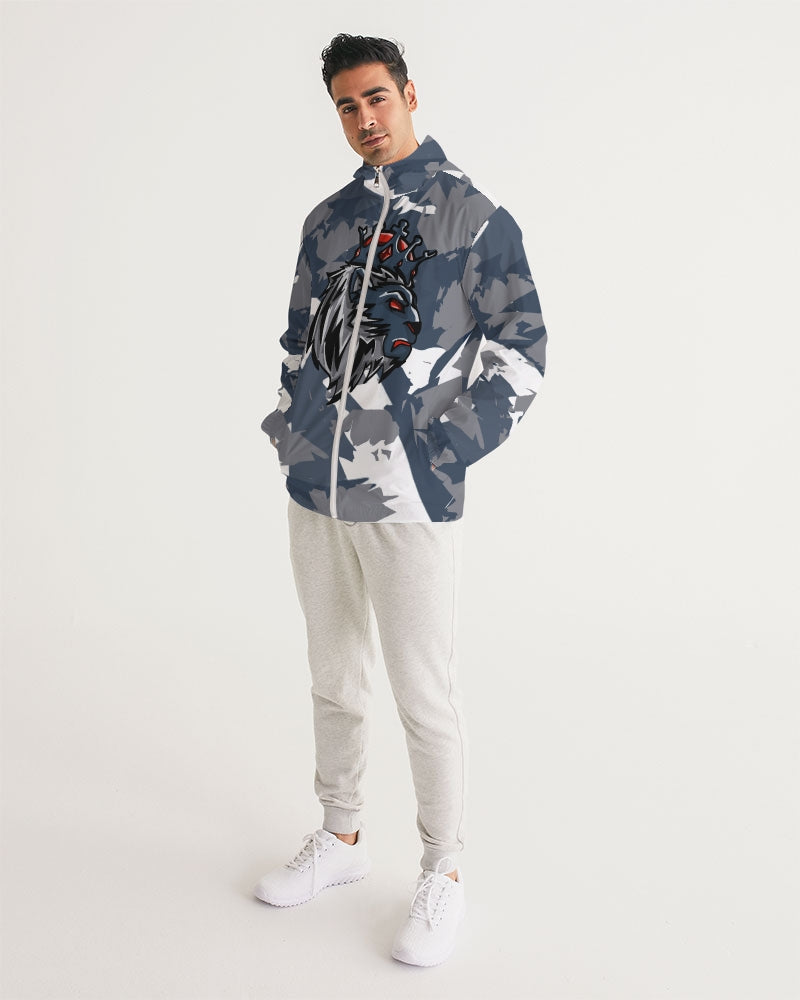 French Blue 13’s (White/French Blue/Grey) Men's Windbreaker