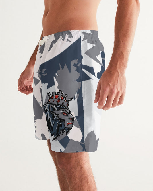 French Blue 13’s (French Blue/White/Grey) Men's Swim Trunk