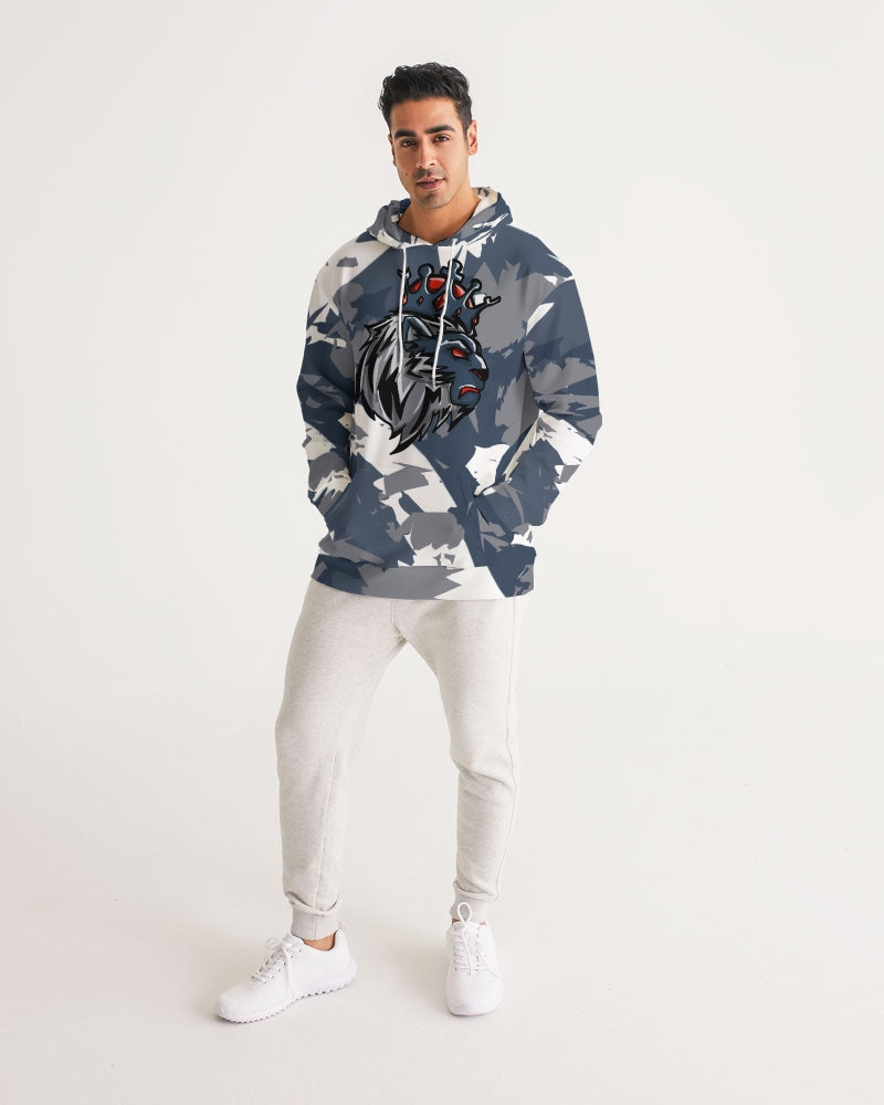 French Blue 13’s (White/French Blue/Grey) Men's Hoodie