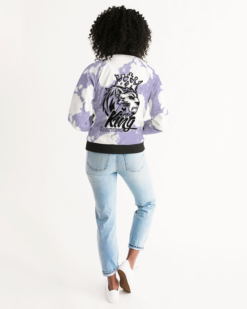 Pure Violet 11’s Low (Purple/W) Women's Bomber Jacket