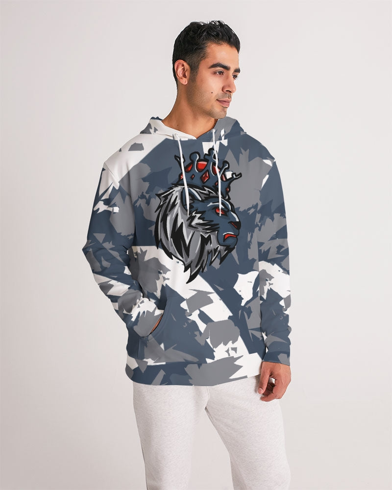 French Blue 13’s (White/French Blue/Grey) Men's Hoodie