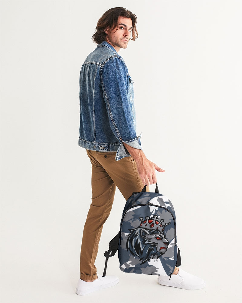 French Blue 13’s (White/French Blue/Grey) Large Backpack