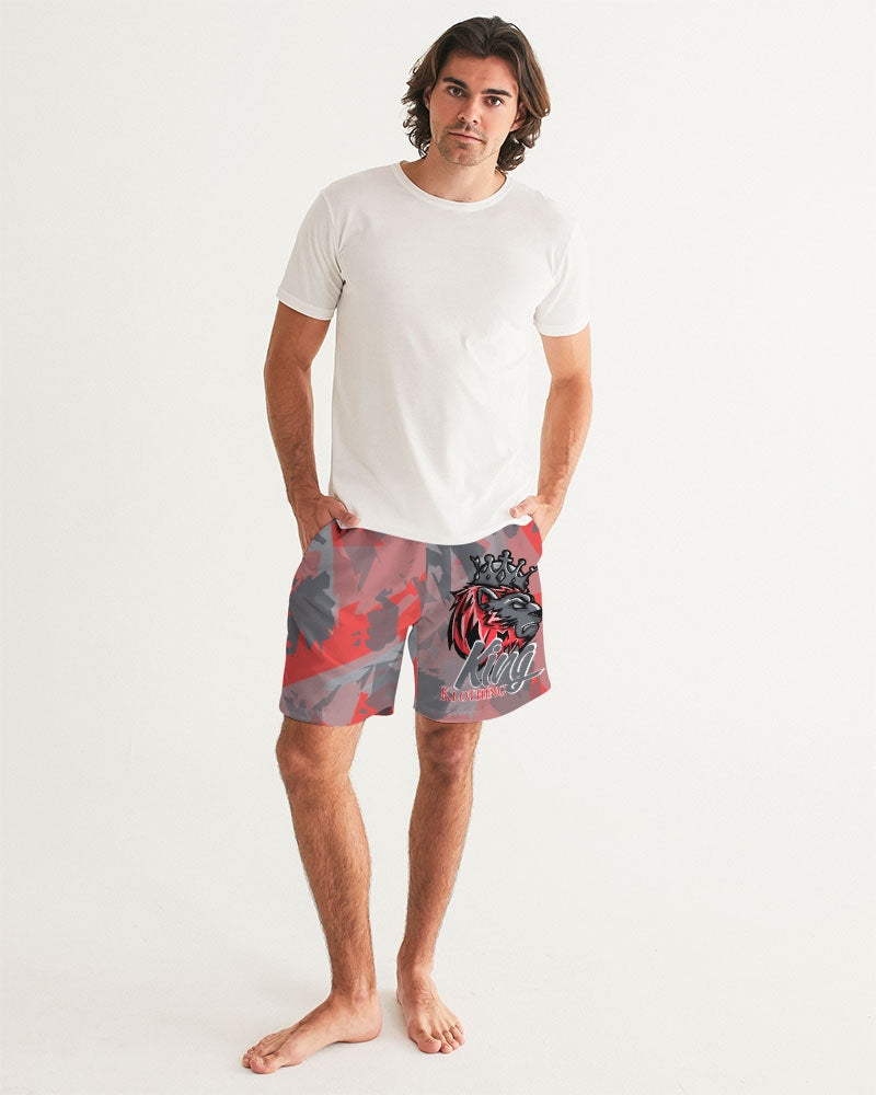 Infrared 4’s (Infrared Multi) Men's Swim Trunk