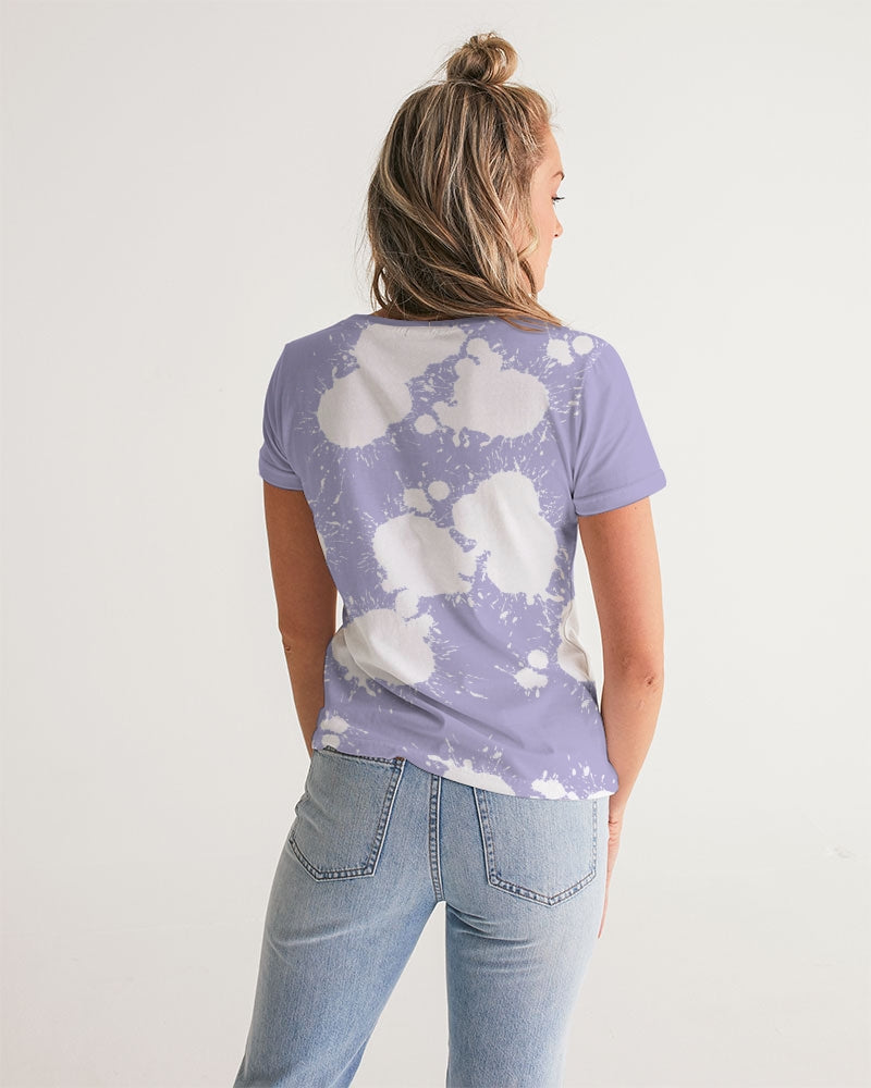 Pure Violet 11’s Low (Purple/W) Women's V-Neck Tee