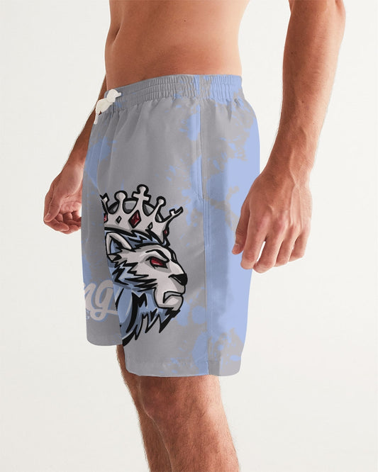 UNC 6’s (Grey/Blue) Men's Swim Trunk