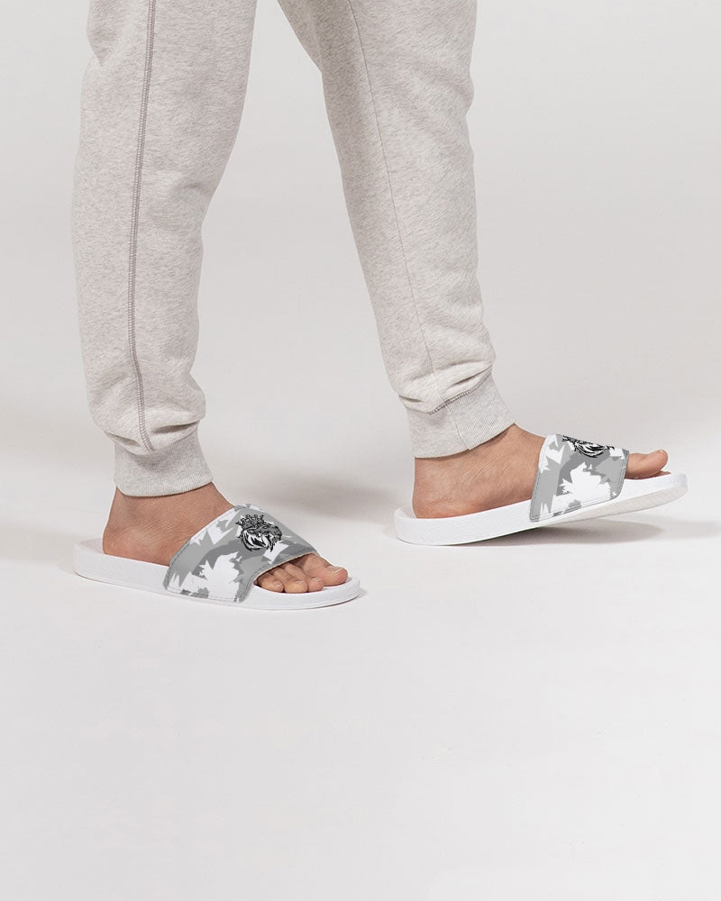 Stealth Grey 1’s and 12’s (Grey Multi) Men's Slide Sandal