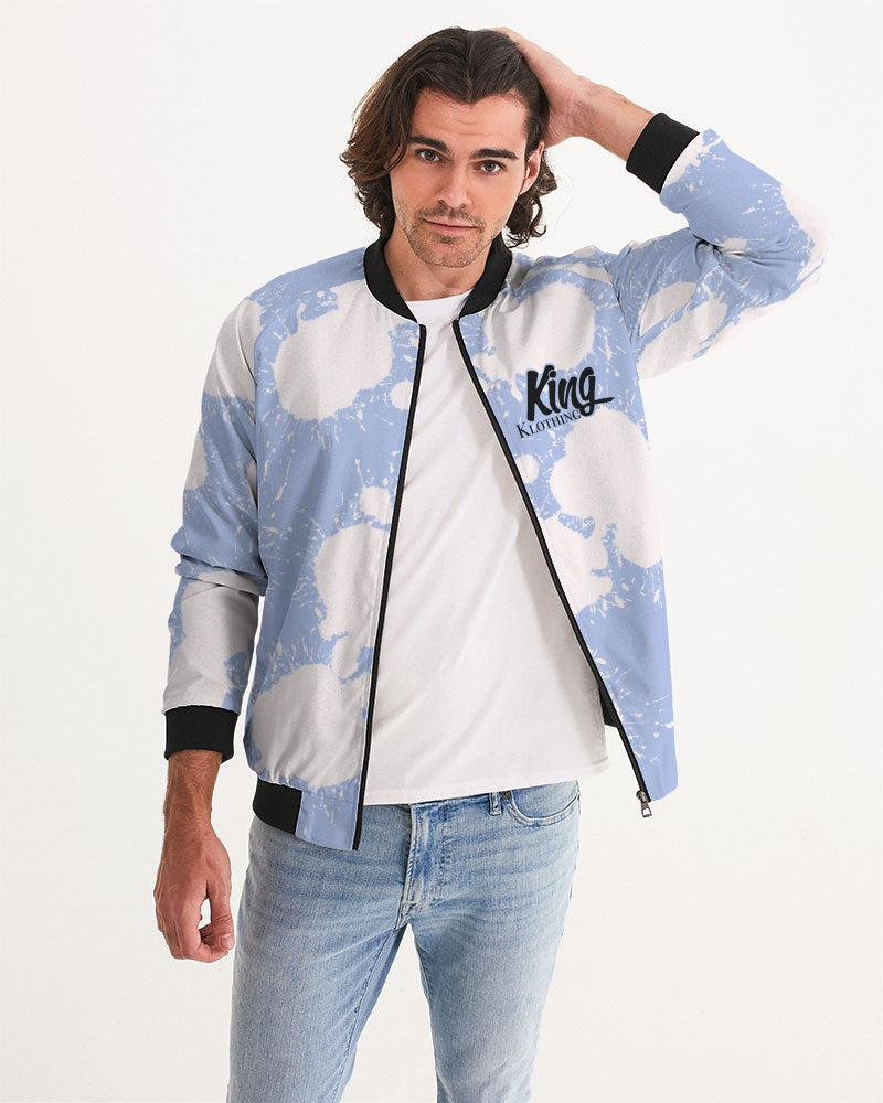UNC 6’s (Blue/White) Men's Bomber Jacket