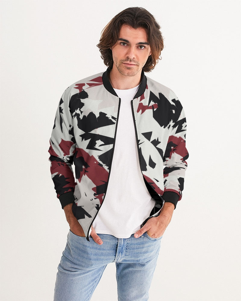 Lost and Found 1’s (Red/Multi) Men's Bomber Jacket