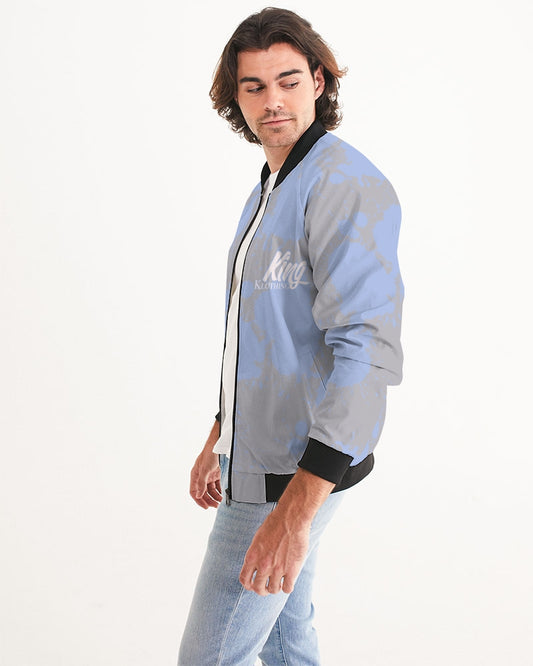 UNC 6’s (Grey/Blue) Men's Bomber Jacket