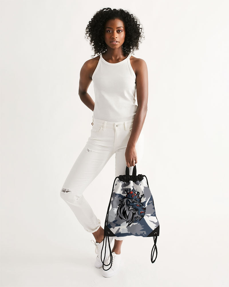 French Blue 13’s (French Blue/White/Grey) Canvas Drawstring Bag