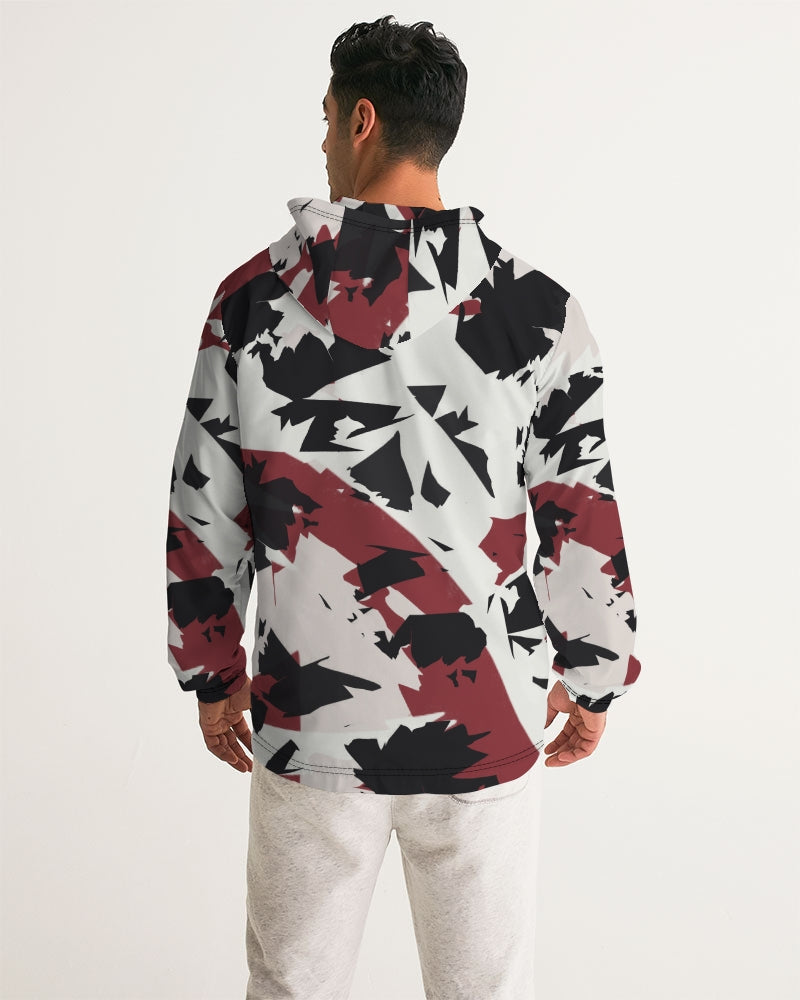 Lost and Found 1’s (Red/Multi) Men's Windbreaker
