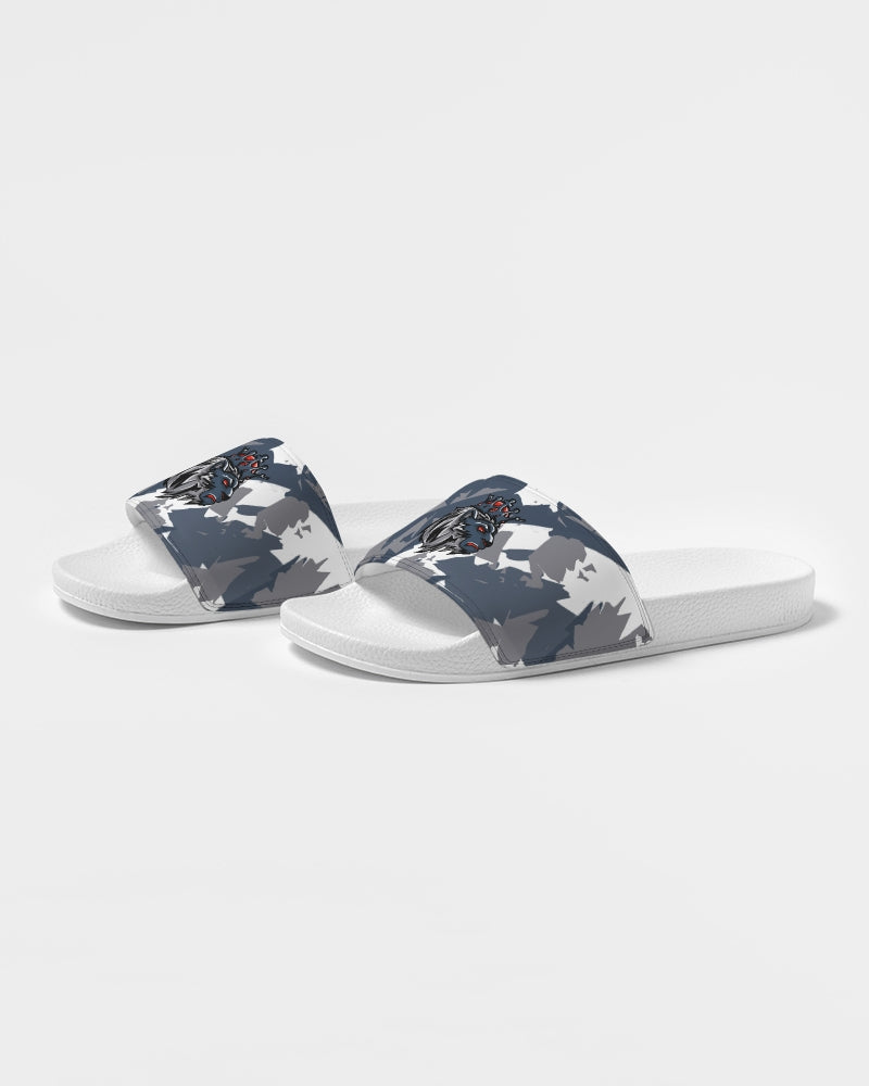 French Blue 13’s (White/French Blue/Grey) Men's Slide Sandal