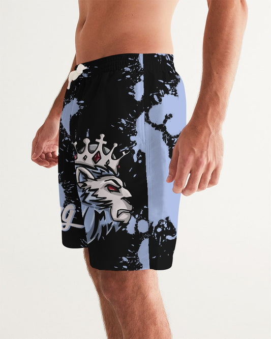 UNC 6’s (Black/Blue) Men's Swim Trunk