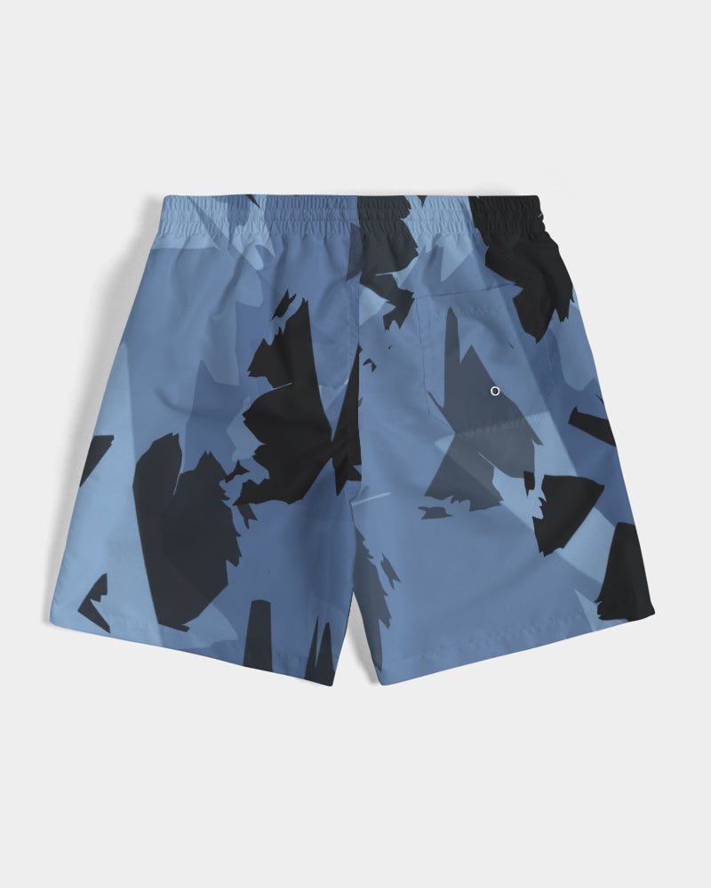 Brave Blue 13’s (Multi) Men's Swim Trunk
