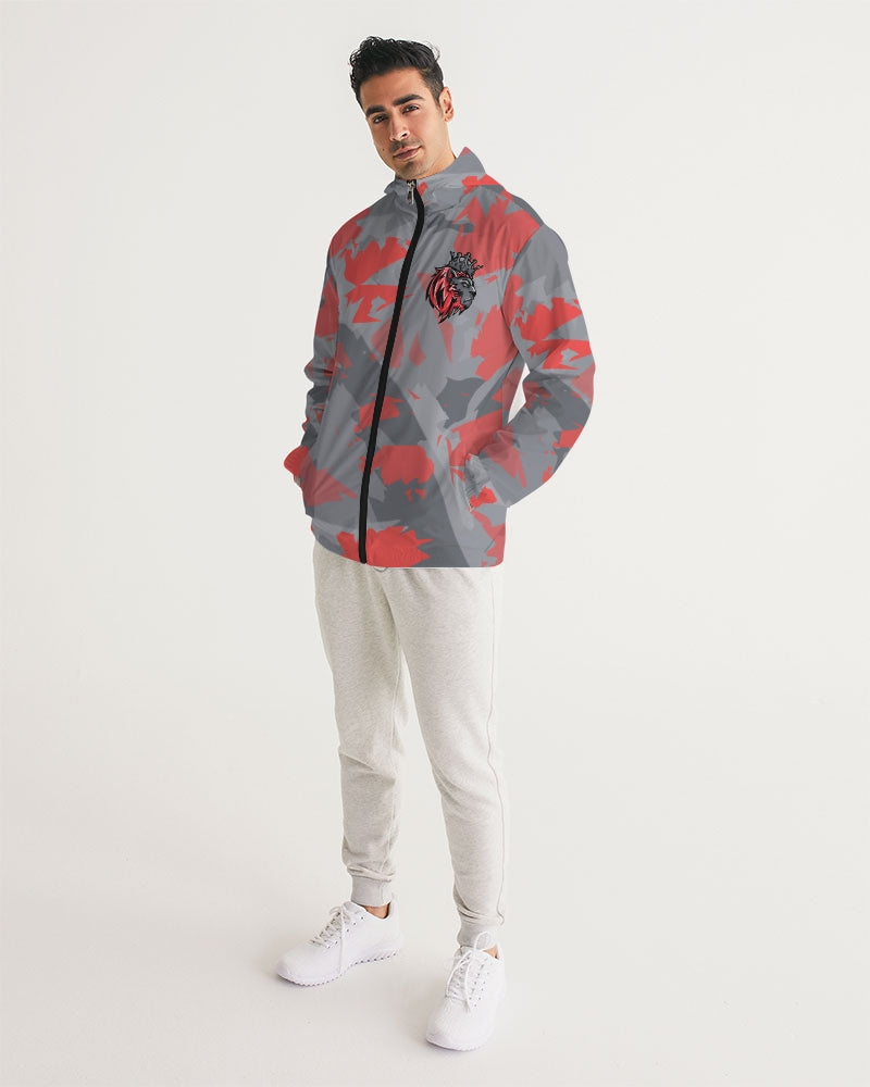 Infrared 4’s (Dark Grey/Multi) Men's Windbreaker