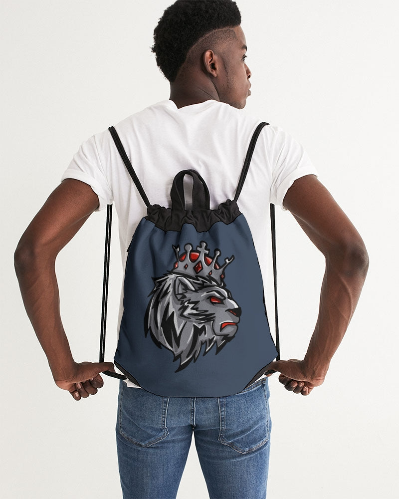French Blue 13’s (French Blue) Canvas Drawstring Bag