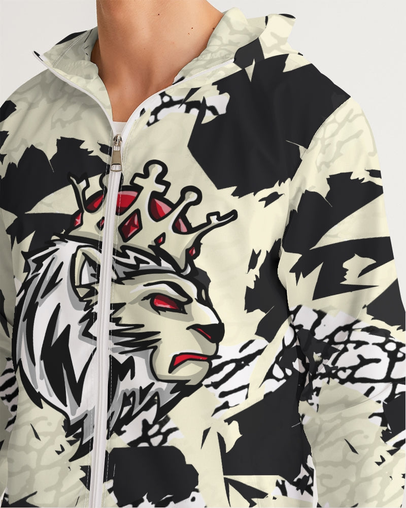 Reimaged 3’s (Elephant print Multi) Men's Windbreaker