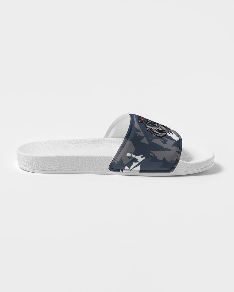 French Blue 13’s (White/French Blue/Grey) Men's Slide Sandal