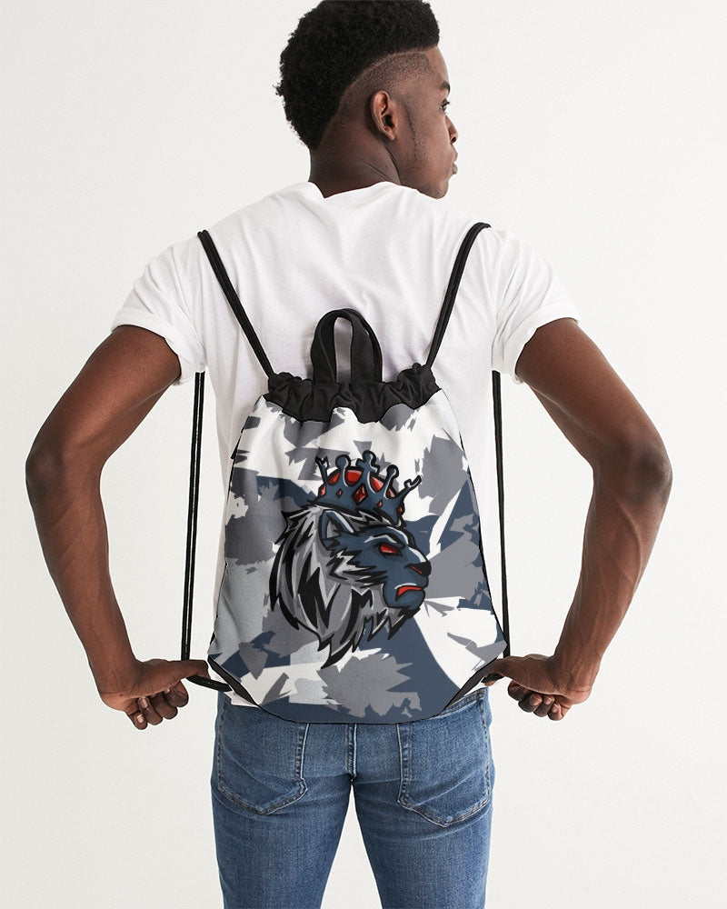 French Blue 13’s (French Blue/White/Grey) Canvas Drawstring Bag