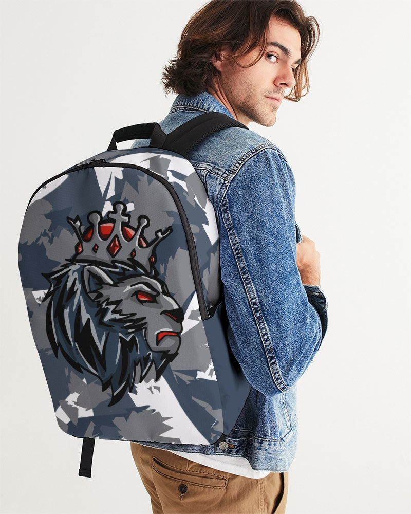 French Blue 13’s (White/French Blue/Grey) Large Backpack