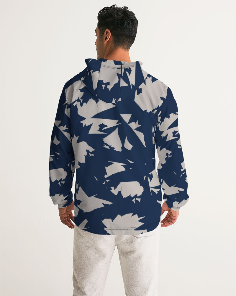 Georgetown 6’s (College Blue/Magnet) Men's Windbreaker