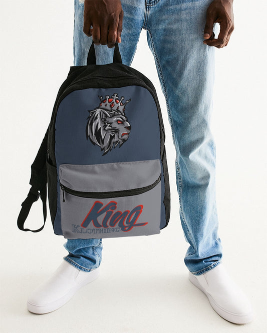 French Blue 13’s (French Blue) Small Canvas Backpack