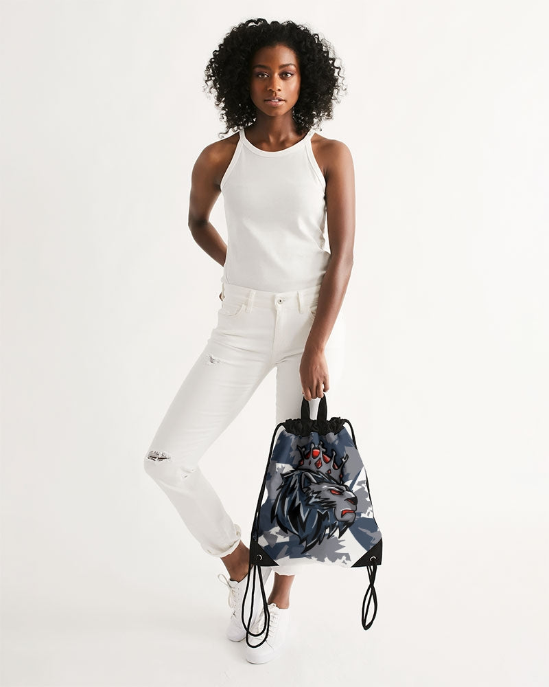 French Blue 13’s (White/French Blue/Grey) Canvas Drawstring Bag