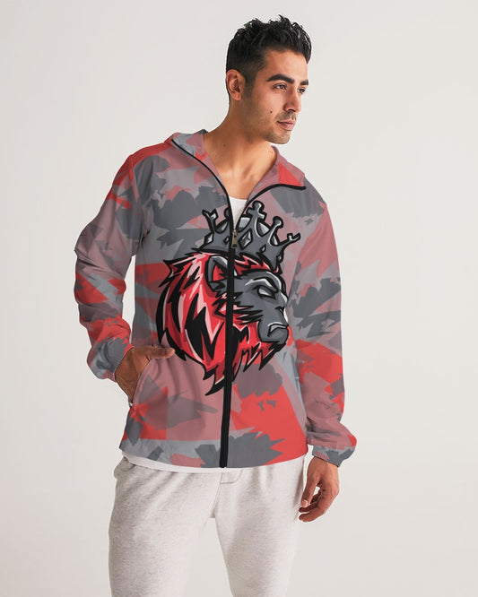 Infrared 4’s (Infrared Multi) Men's Windbreaker