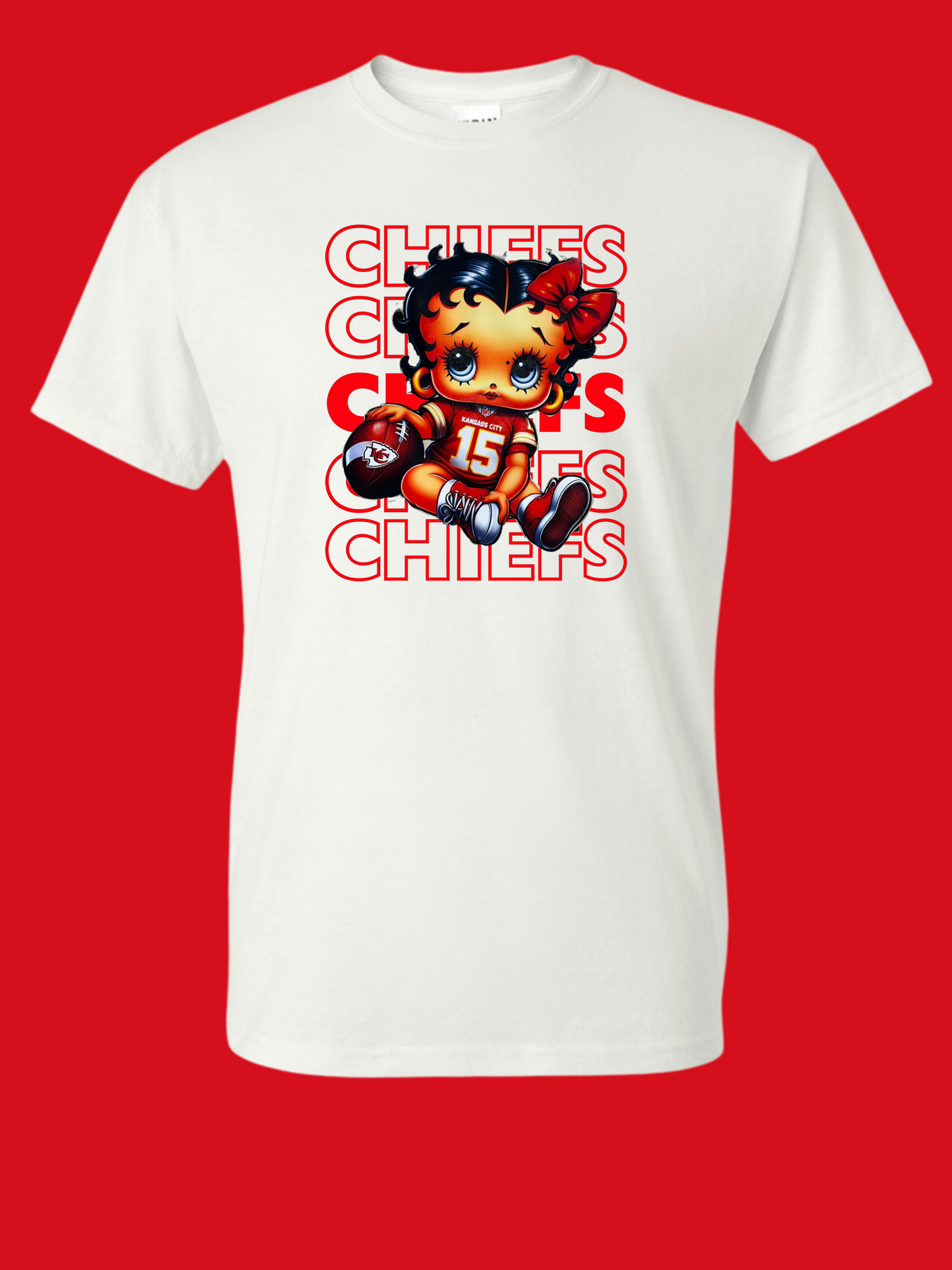 Betty Boop Chiefs Shirt