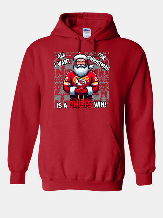 Chiefs Santa Hoodie