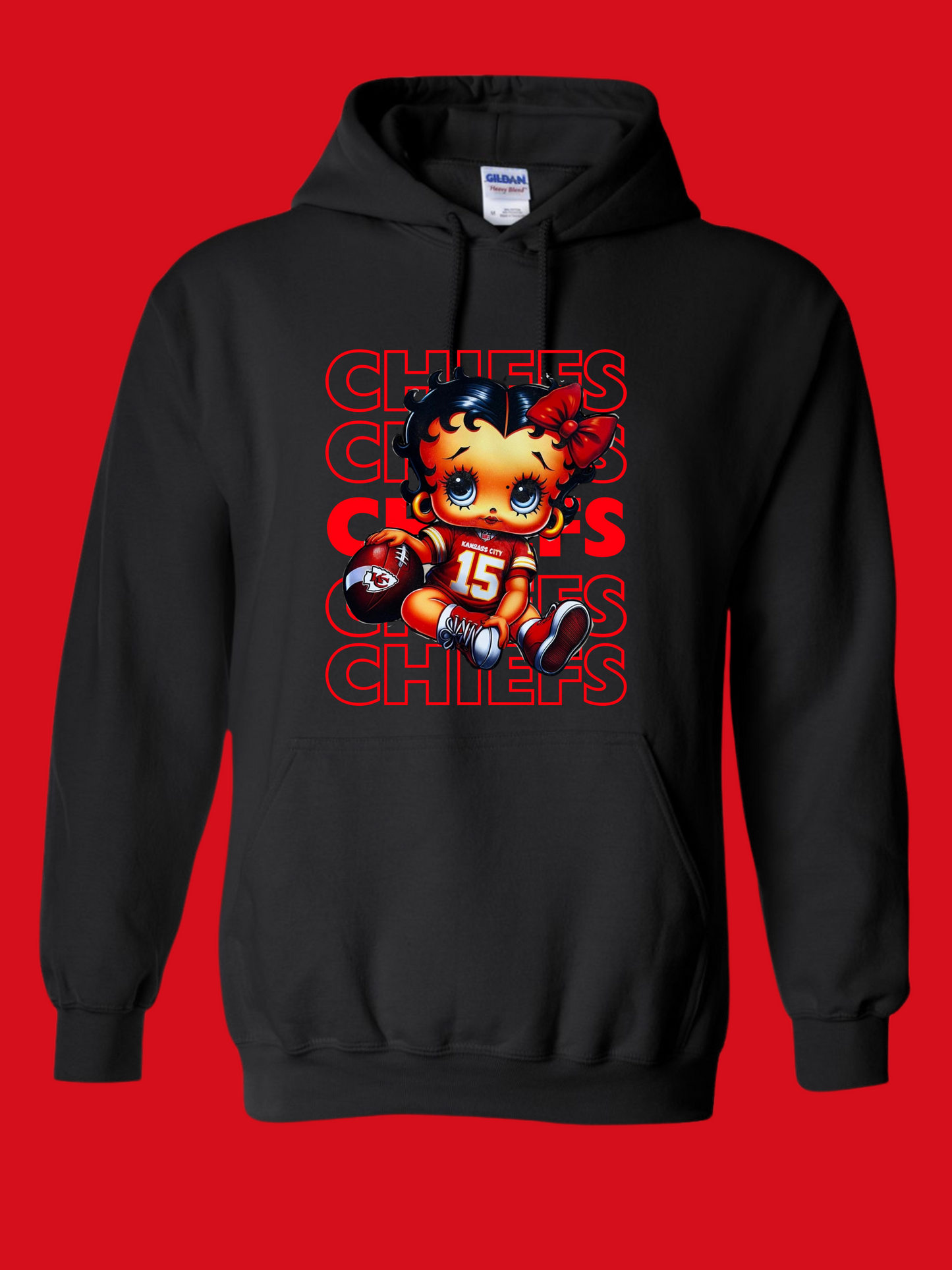 Betty Boop Chiefs Hoodie