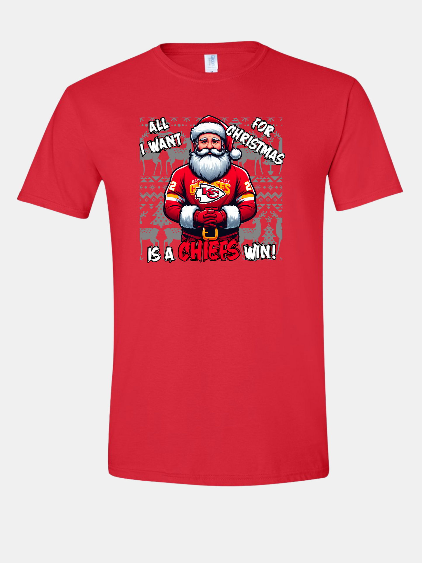 Chiefs Santa Shirt