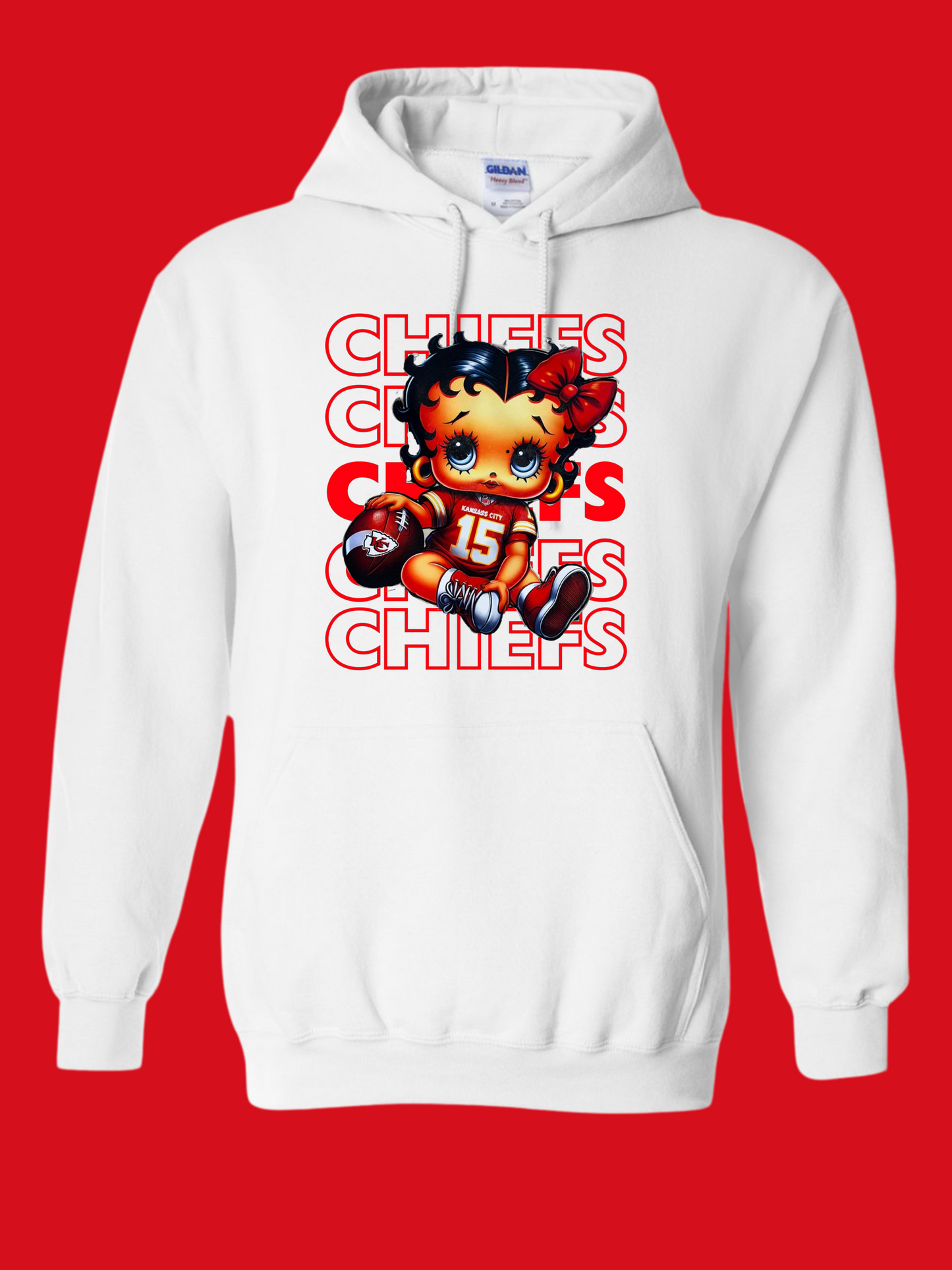 Betty Boop Chiefs Hoodie